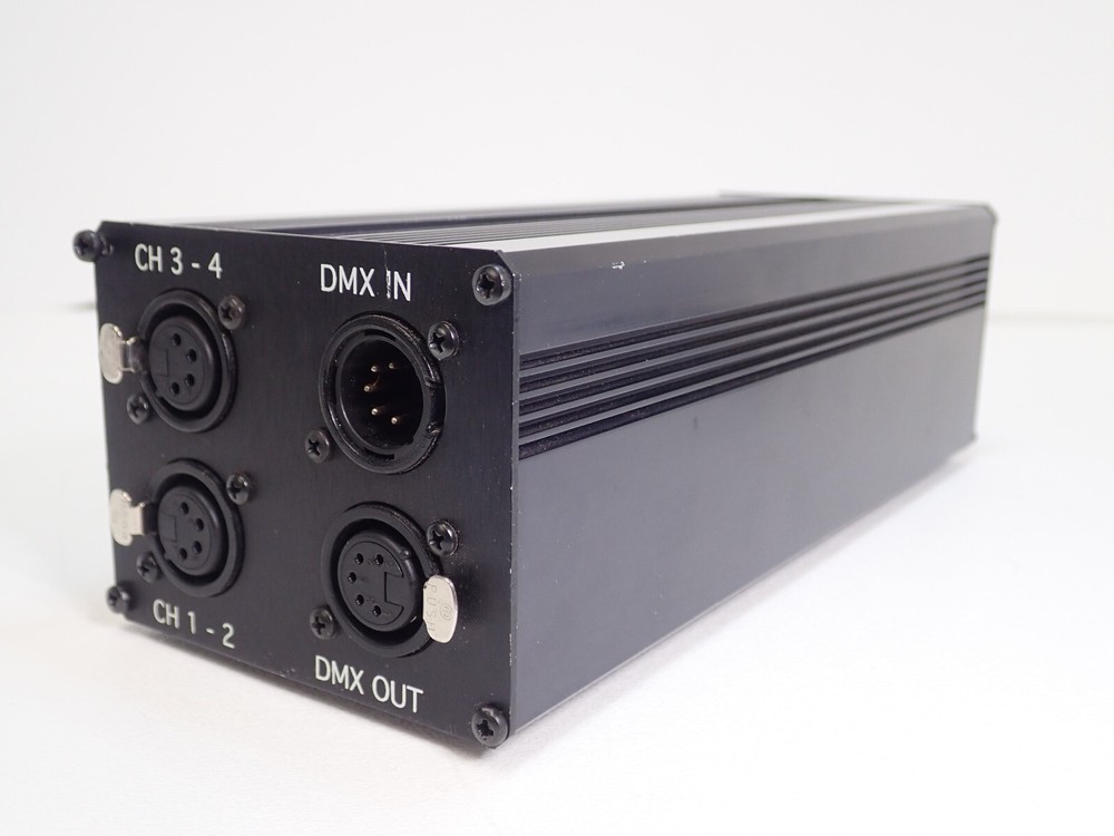 4 CHANNEL DC CONTROLLER DMX BY ROSCO 230-120V