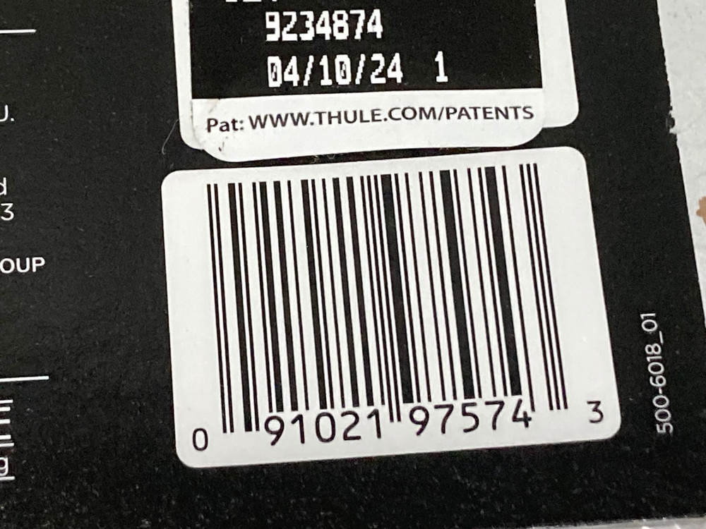 Thule Load Straps for Roof Mount Racks 521