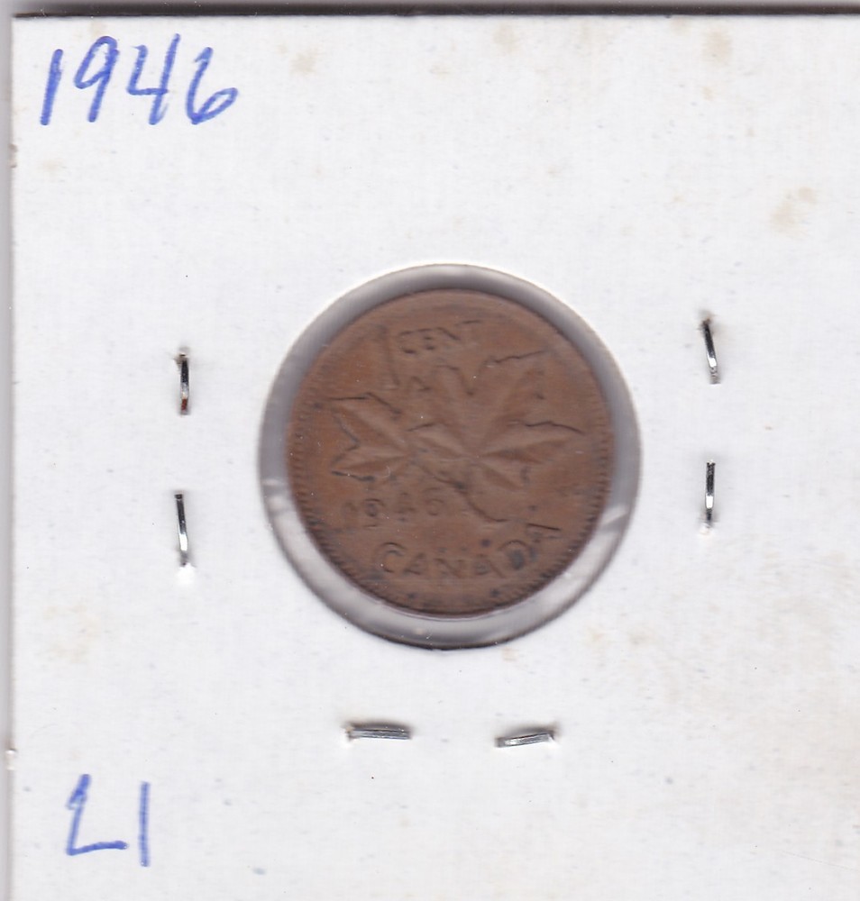 1946 Canada One Cent L1