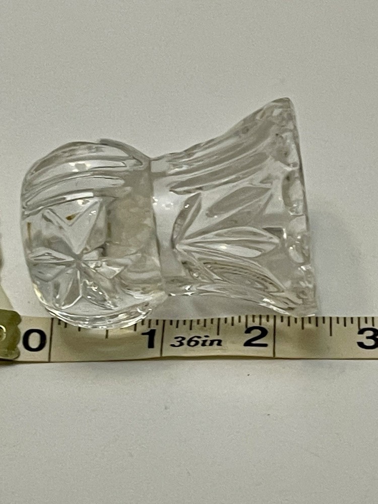 Cut Glass Toothpick Star Design