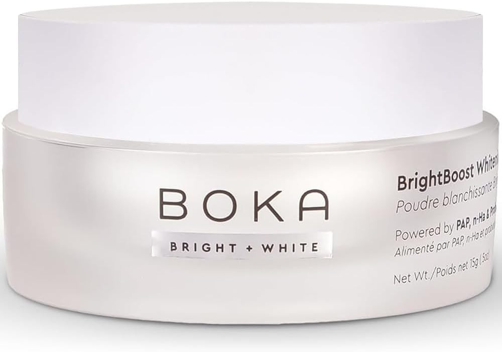 Teeth Whitening Brightboost Powder - Nano Hydroxyapatite, Appropriate for Sensit