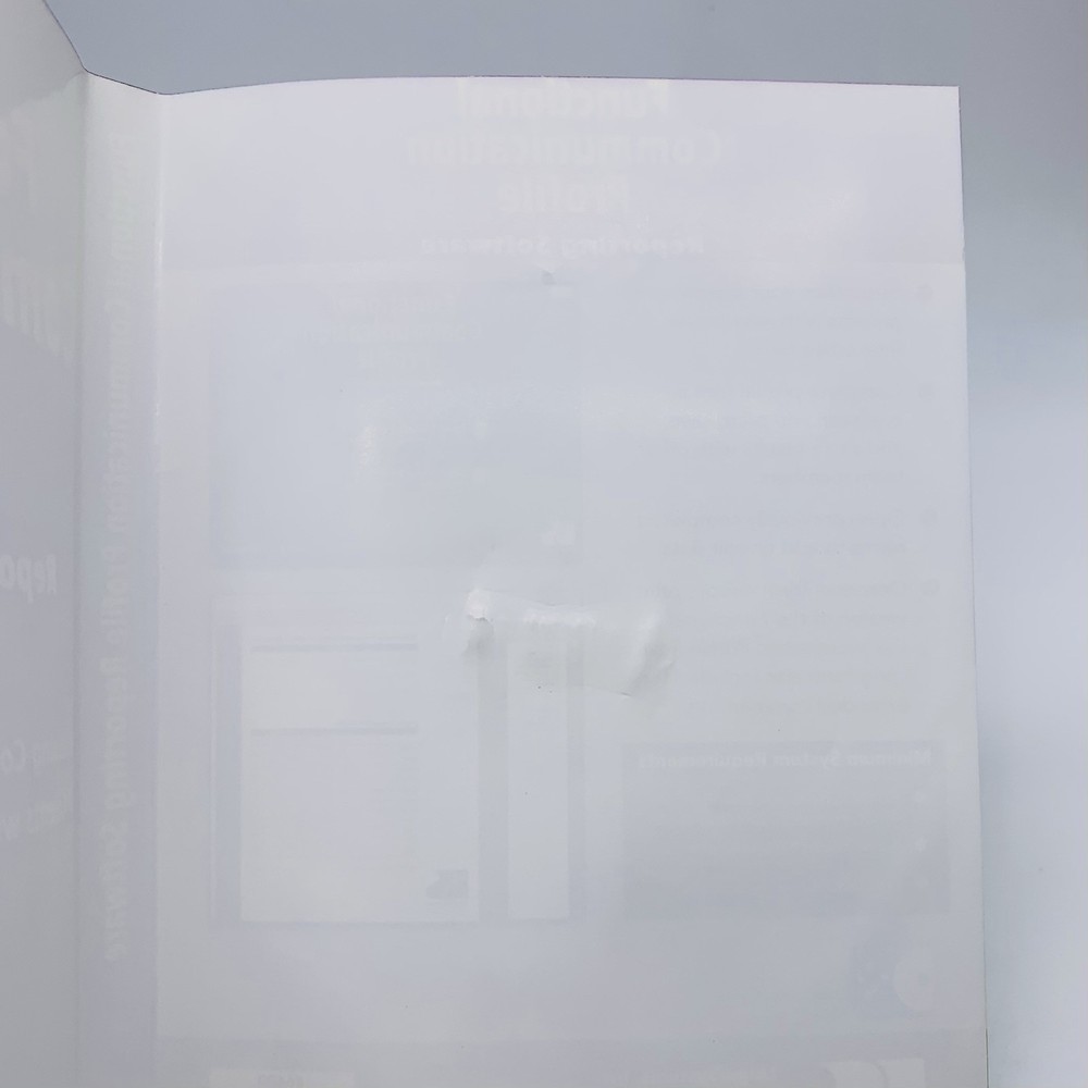 Functional Communication Profile Reporting Software Only No Manual Larry Kleiman