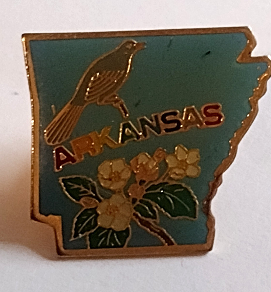 Arkansas State Souvenir Lapel Pin