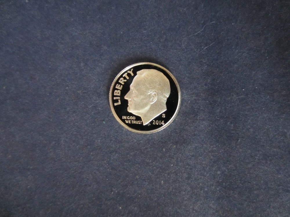 2014-S Silver Roosevelt Dimes Deep Cameo Mirror Proof - Upper Grading Ranges