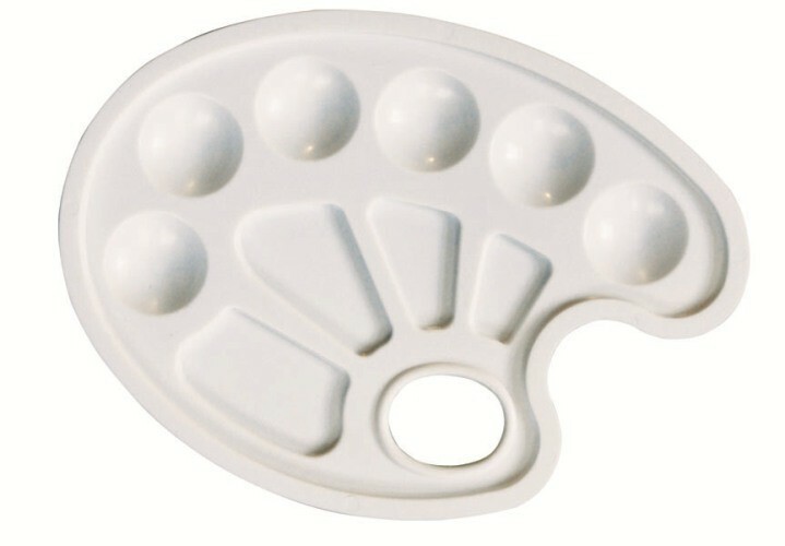 LUCH Plastic Paints Palette Tray