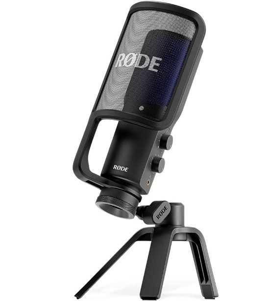 RØDE NT-USB+ Professional-Grade USB Condenser Microphone