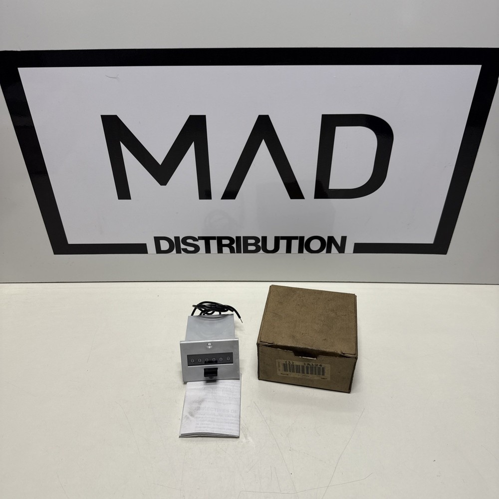 Redington P2-4906 Panel Mount  Counter, 6 Digit, Push Button Reset - Free Ship