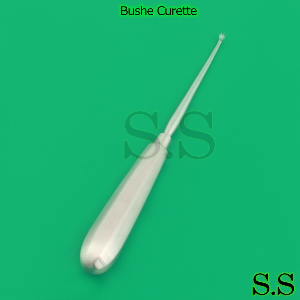 Bushe Curette 25cm + 3.6mm Surgical Instruments
