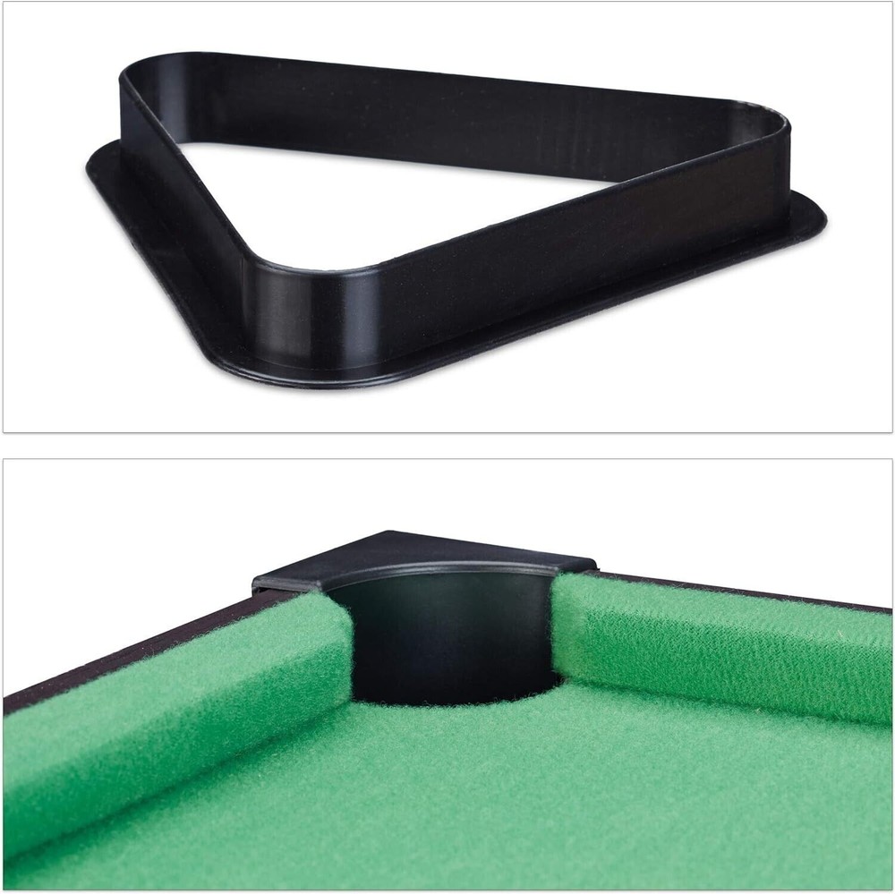 Table Pool Gift Idea 2 Players Chalk Triangle Brush Included
