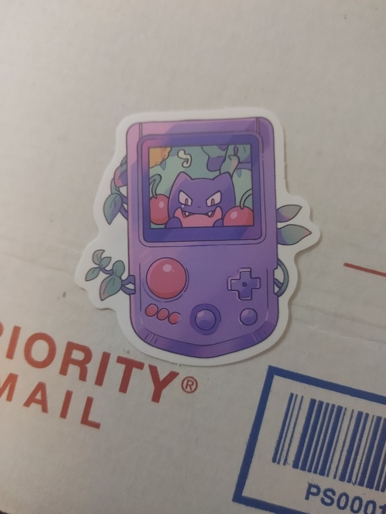 Pokemon Handheld Gaming Console Decal Sticker
