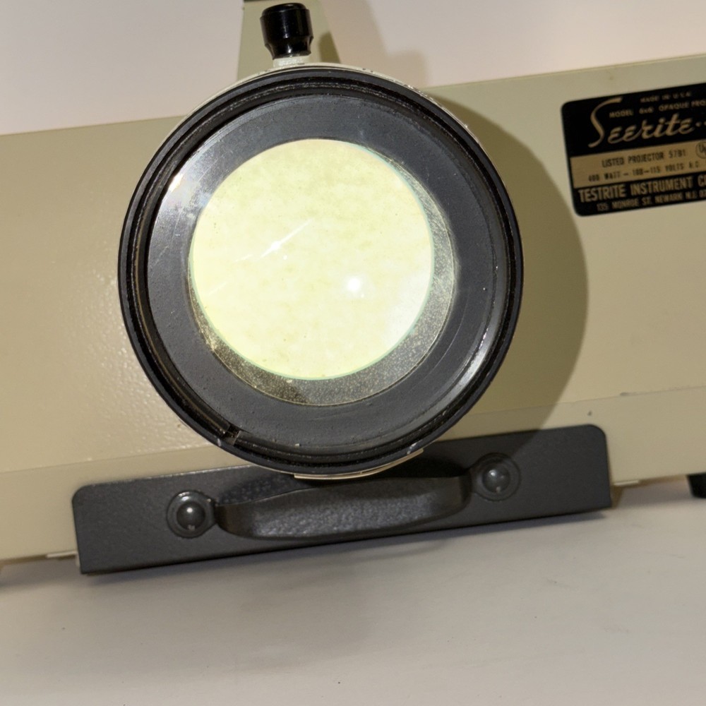 Vintage Seerite 6x6 Opaque Projector Model 578T – Tested Working – Testrite