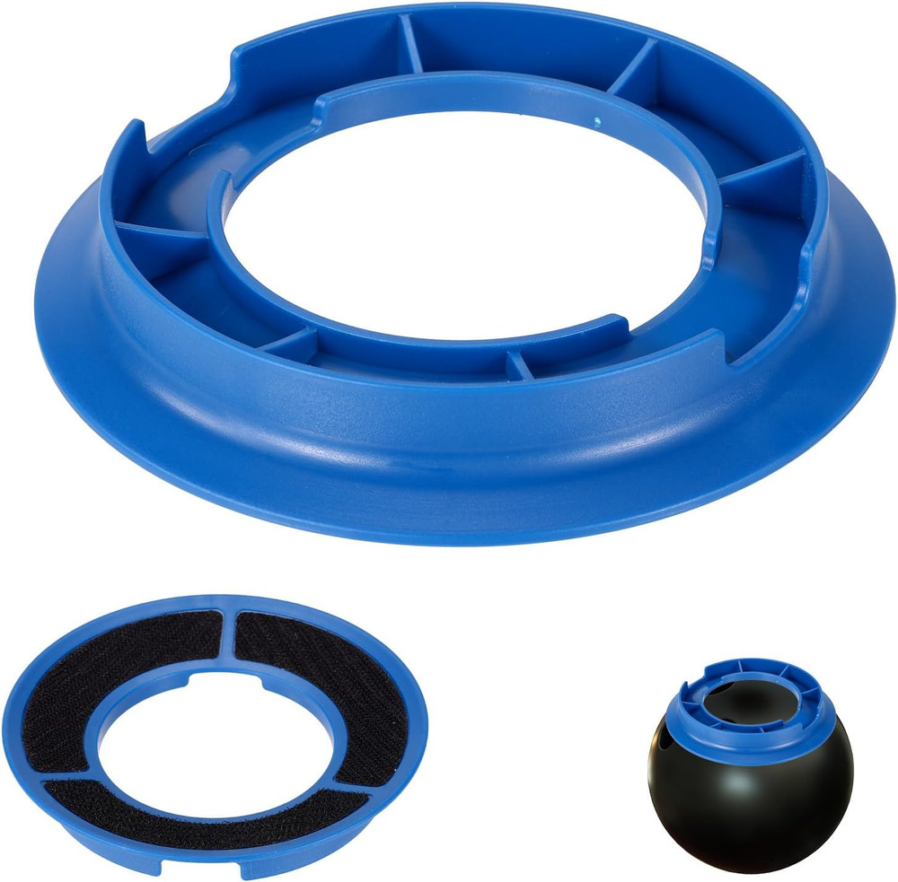 Universal Bowling Ball Sanding Pad Holder Stand - Blue
