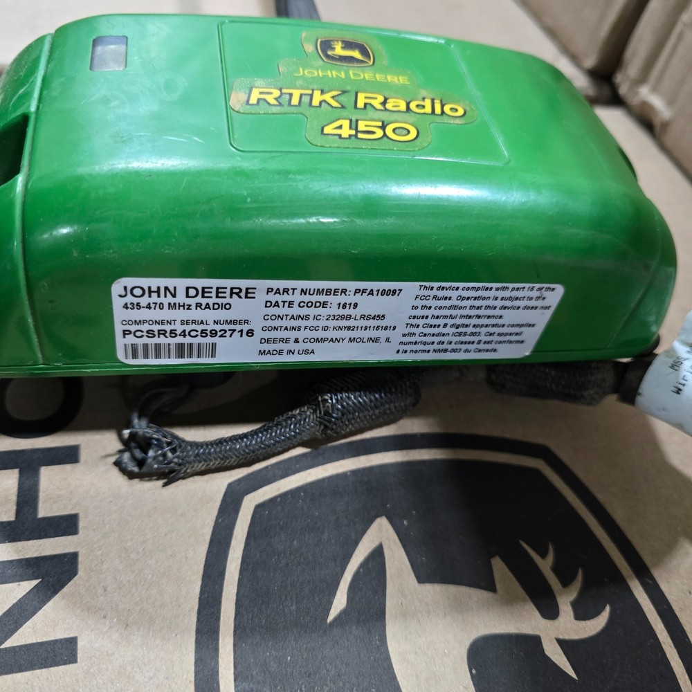 John Deere Starfire 450mhz RTK