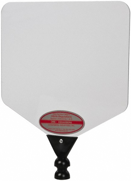 Cedarberg 9" Long x 9" Wide Polycarbonate Replacement Shield For Use With Opt...