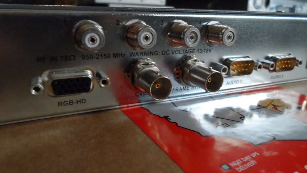 Ericsson Tandberg RX1290 DVB-S/S2/ASI HD/SD MPEG-2/4 RECEIVER DECODER ALLLicense