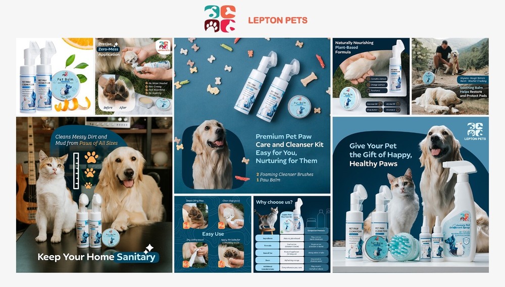 Pet Paw Care Set