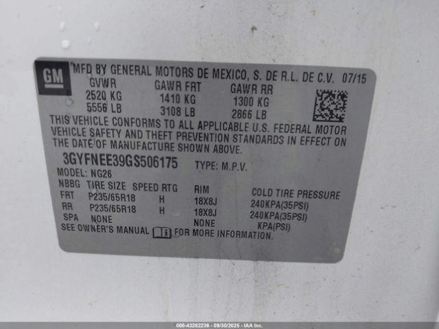 Used Blind Spot Detection System Warning Control Module fits: 2016 Cadillac Srx