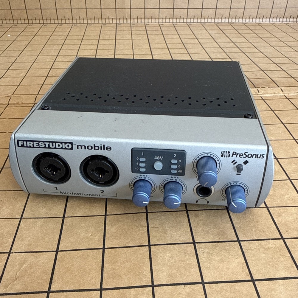 PreSonus FireStudio Mobile 10x6 FireWire Recording Interface System