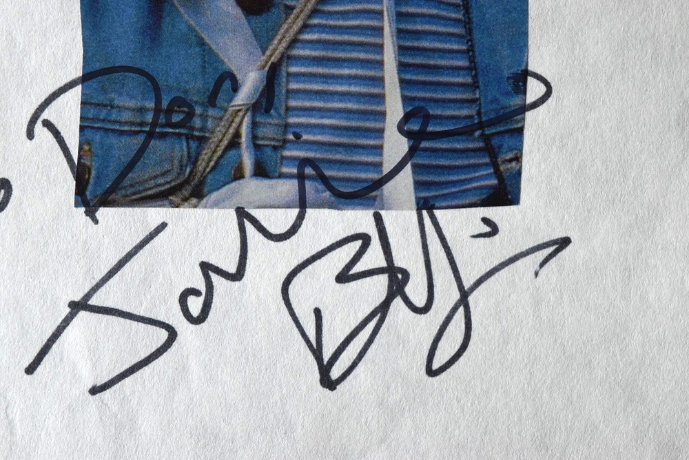 Jamie Bell Hand Signed Paper