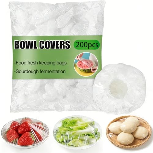 Pcs Plastic Bowl Covers for Bread Proofing, bulk fermentation bowl with 200