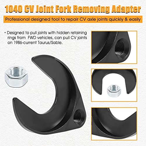 12020 Front Wheel Drive Axle Puller/Fork & Shim Tool + CV Axle Removal Tool /