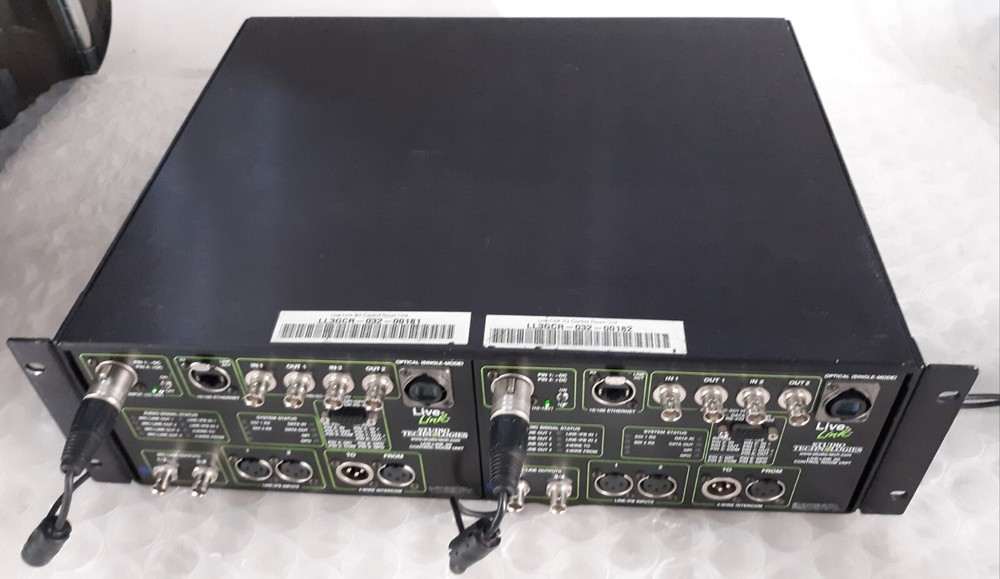 Pair of Studio Technologies LL3GCR-032 Control Room Unit Ears AC Adapter*TESTED*