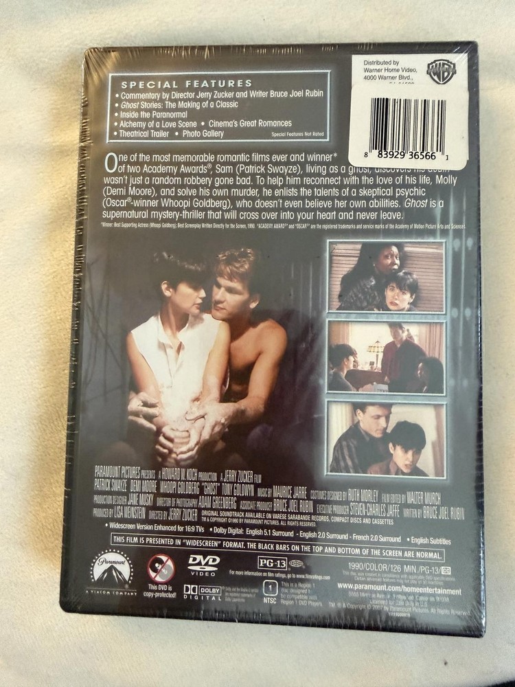 NIB Ghost -Special Collector's Edition with Patrick Swayze
