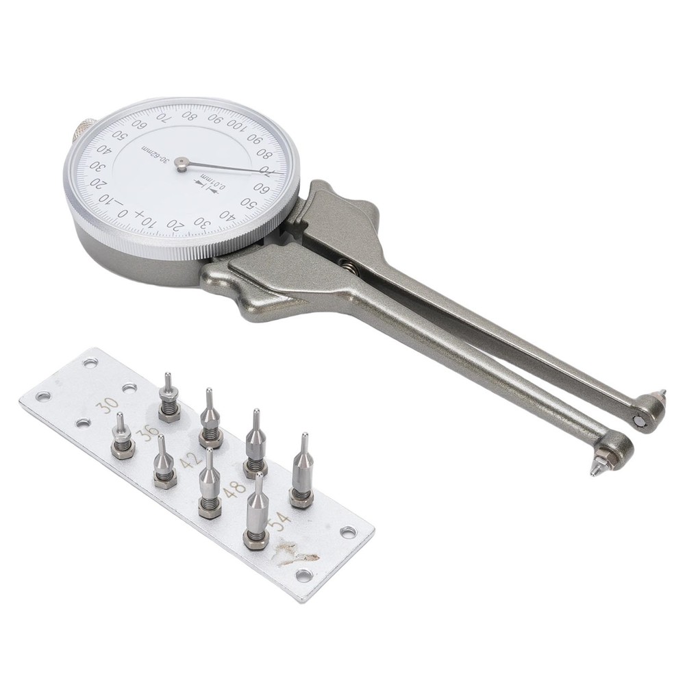 Internal Dial Caliper 30 62mm Replaceable Inside Gage Set With 8 Replacement