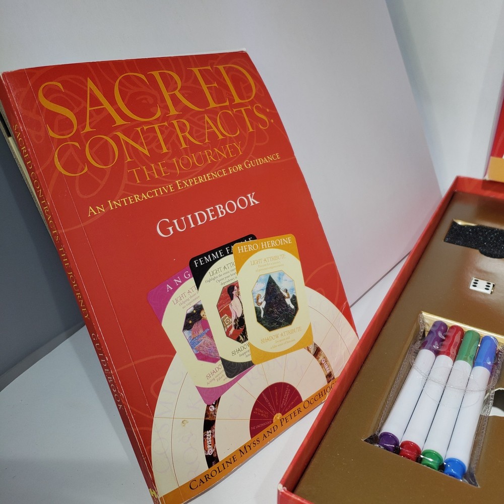 Sacred Contracts the Journey Interactive Tarot Cards Board Game Complete