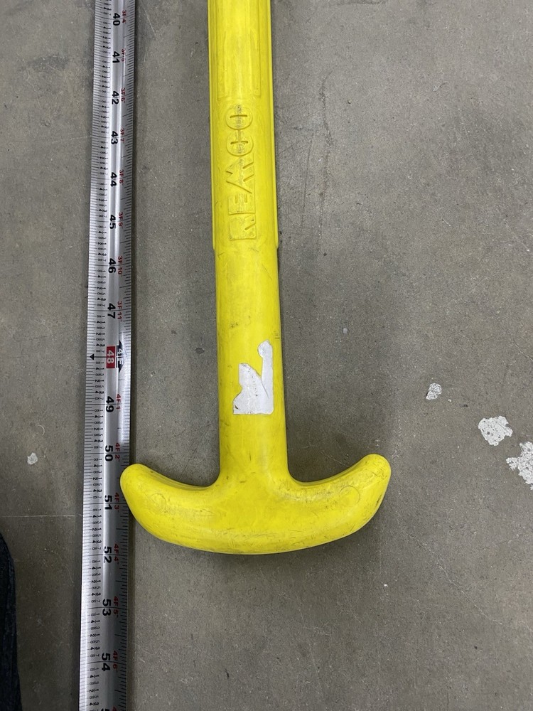 Remco 52 Inch Paddle Scraper Without Holes Yellow - Used