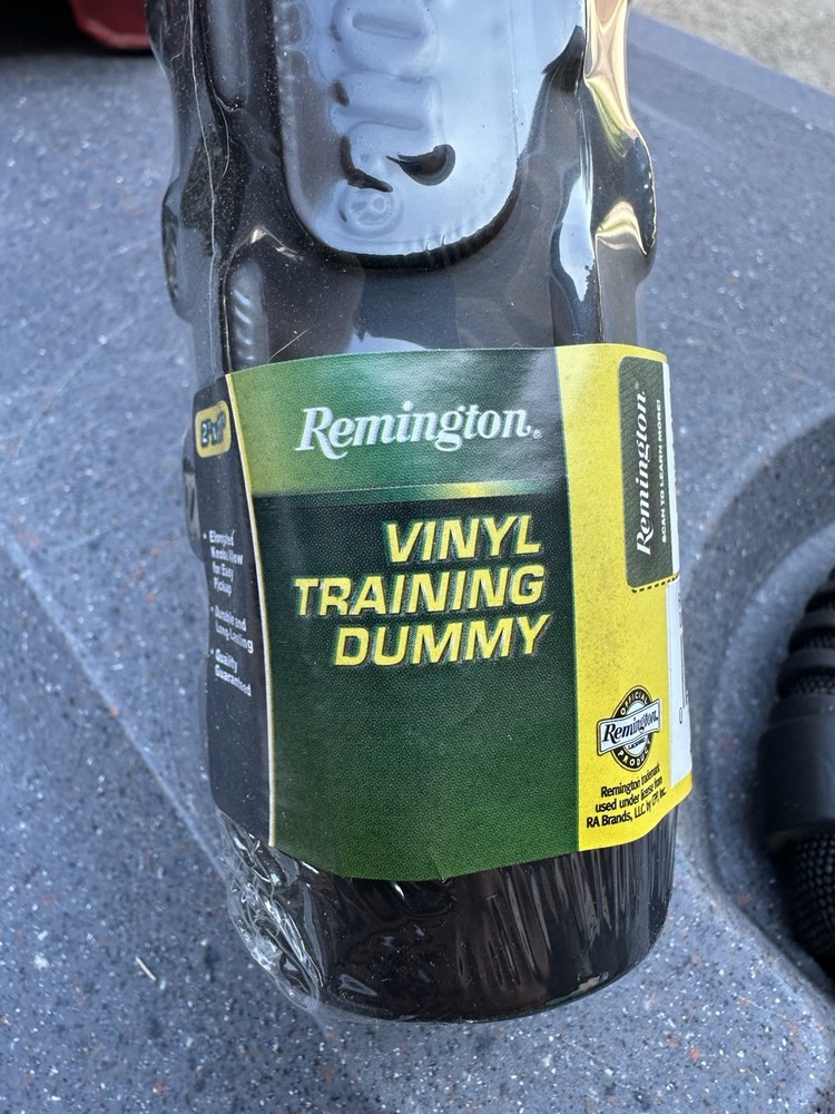Remington Vinyl Training Dummy Bumper Dog