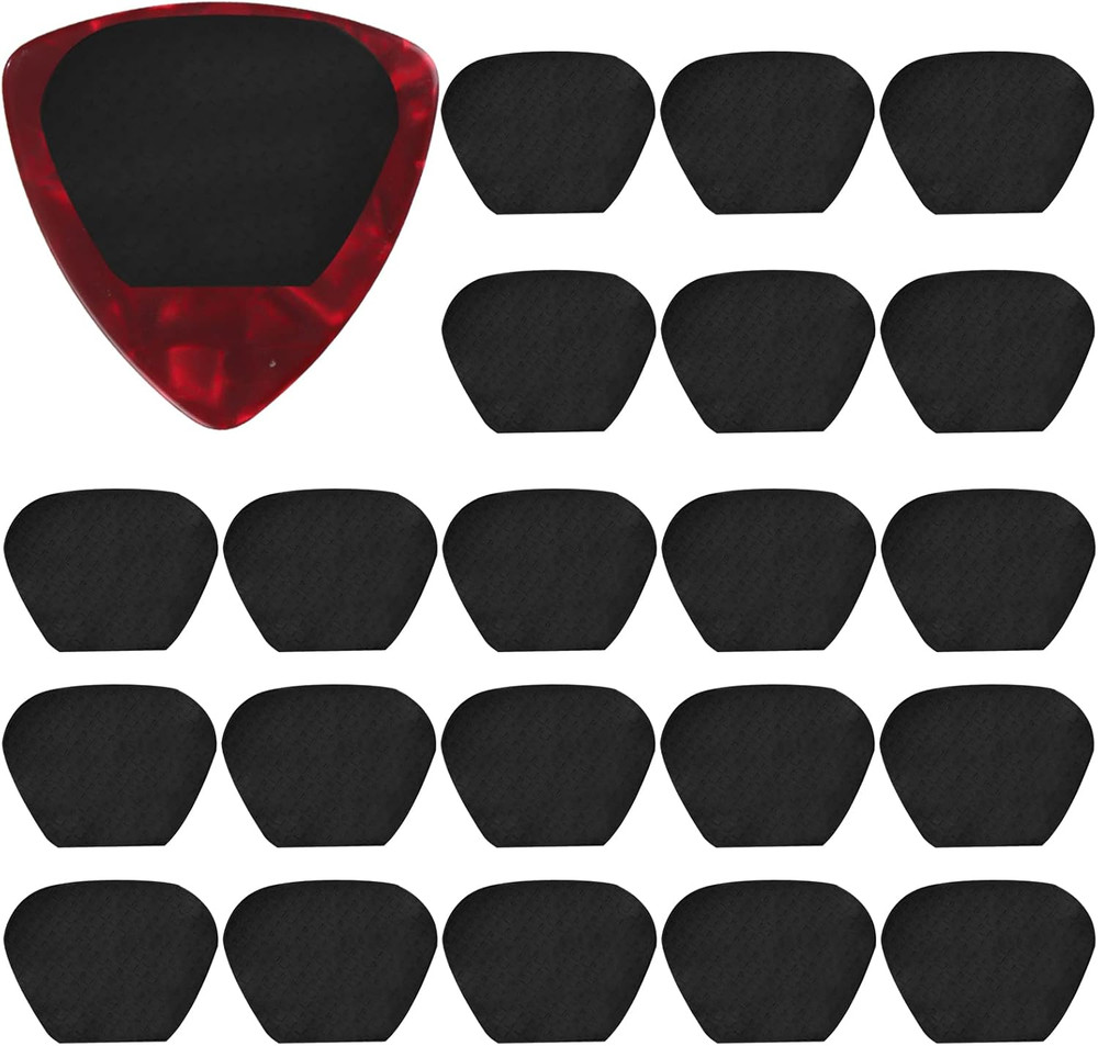 50 Pack Grip Guitar Picks Stop Dropping Your Picks While Playing Non Sticky Rubb