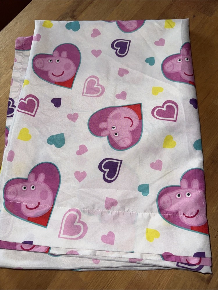 Peppa Pig Crib Toddler Flat Sheet