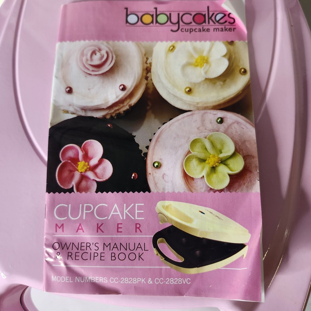 Babycakes Mini Cupcake Maker, Pink Makes 8 Mini Cupcakes