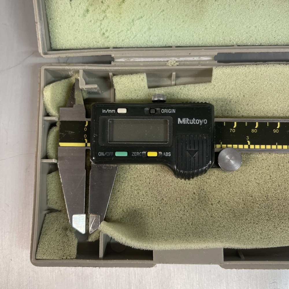 MITUTOYO 500-196 CD-6” CS Digital Caliper Absolute Digimatic Machinist’s Tool