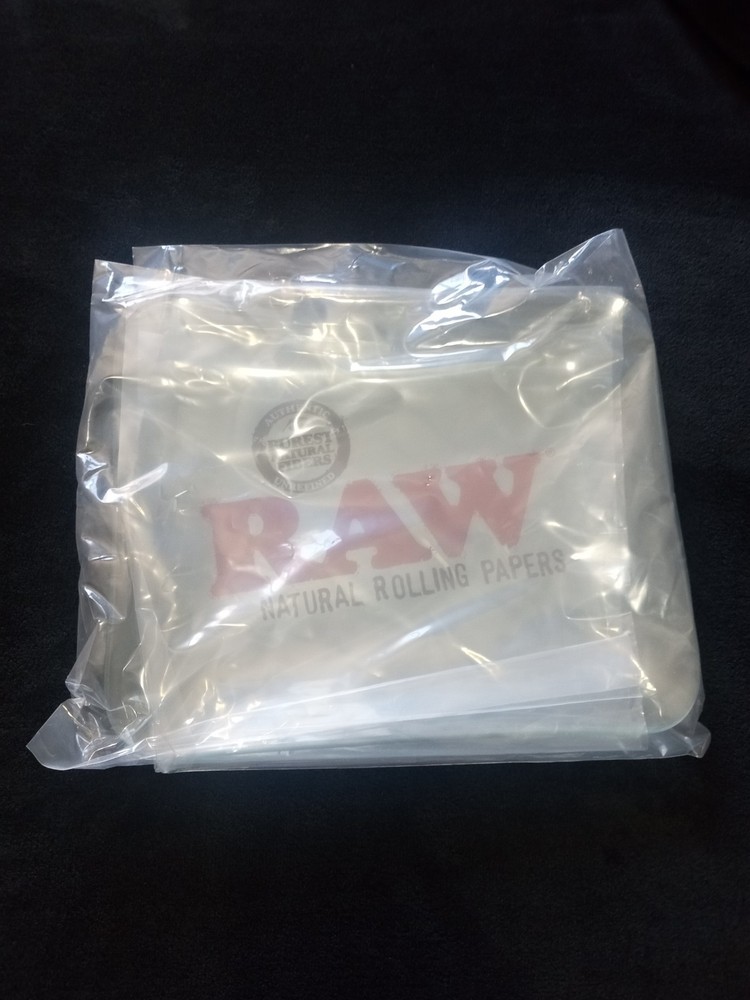Raw Rolling Papers Glass Tray Large