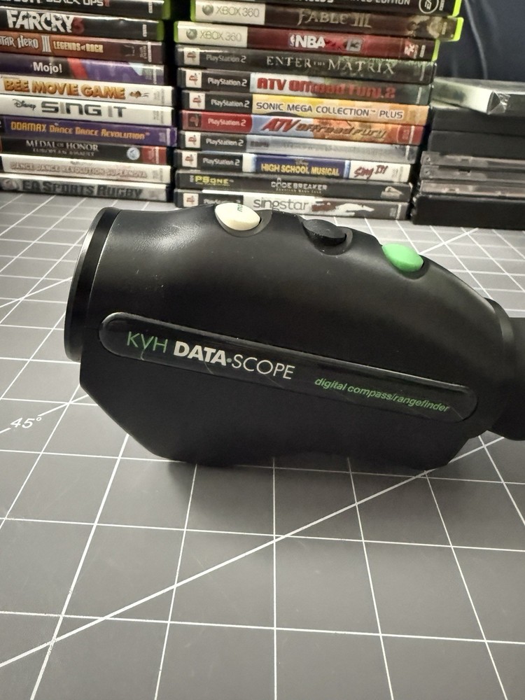 KVH DataScope Digital Marine Compass Rangefinder Binocular Powers On Parts