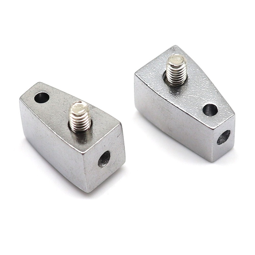 6 String Headless Electric Guitar Nuts Single String Nuts Split Type Nuts Silver