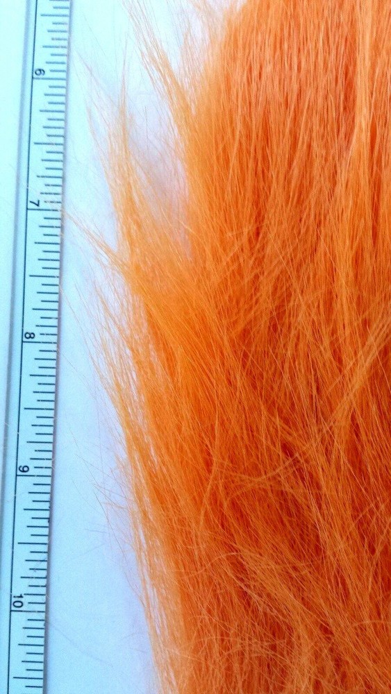 HARELINE DUBBIN " EXTRA SELECT CRAFT FUR " BRIGHT ORANGE Fly Tying
