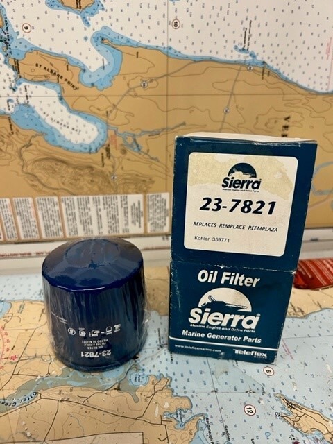 Sierra Marine #23-7821 Oil Filter.