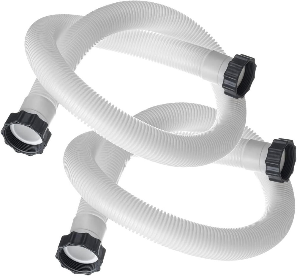 2Pack For Intex 1.5" Diameter Accessory Pool Pump Replacement Hose - 59" Long