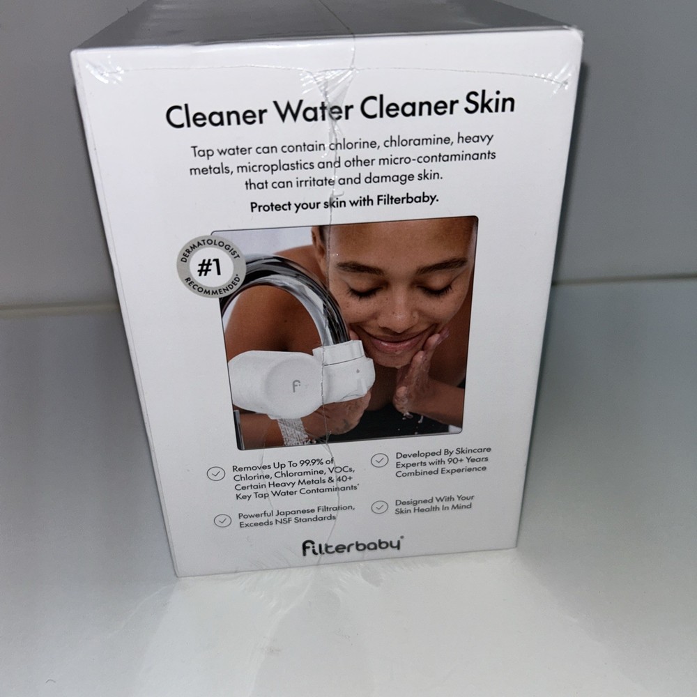 Filterbaby Faucet Filter Essential Black NEW SEALED