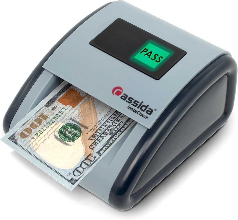InstaCheck Automatic Counterfeit Detector - Gray