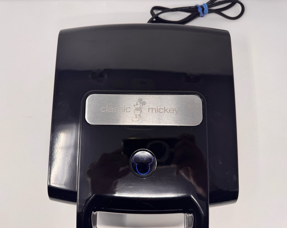 Disney Mickey Mouse Waffle Maker DCM-4 Tested Working