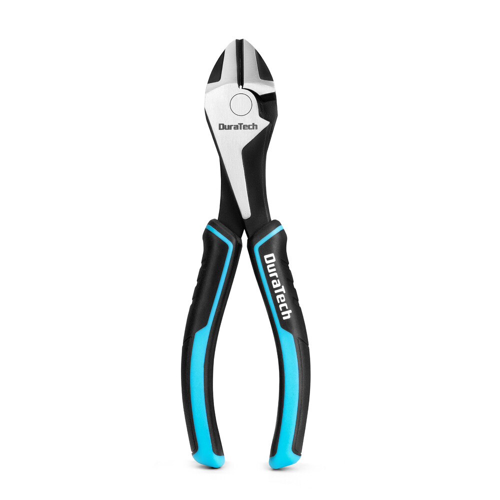 DURATECH 7" High Leverage Diagonal Cutting Plier Cr-Ni Wire Cutters Side Cutters