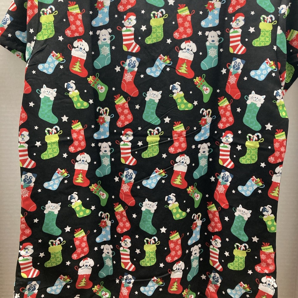 Serene Uniforms, Christmas Scrubs Size Medium