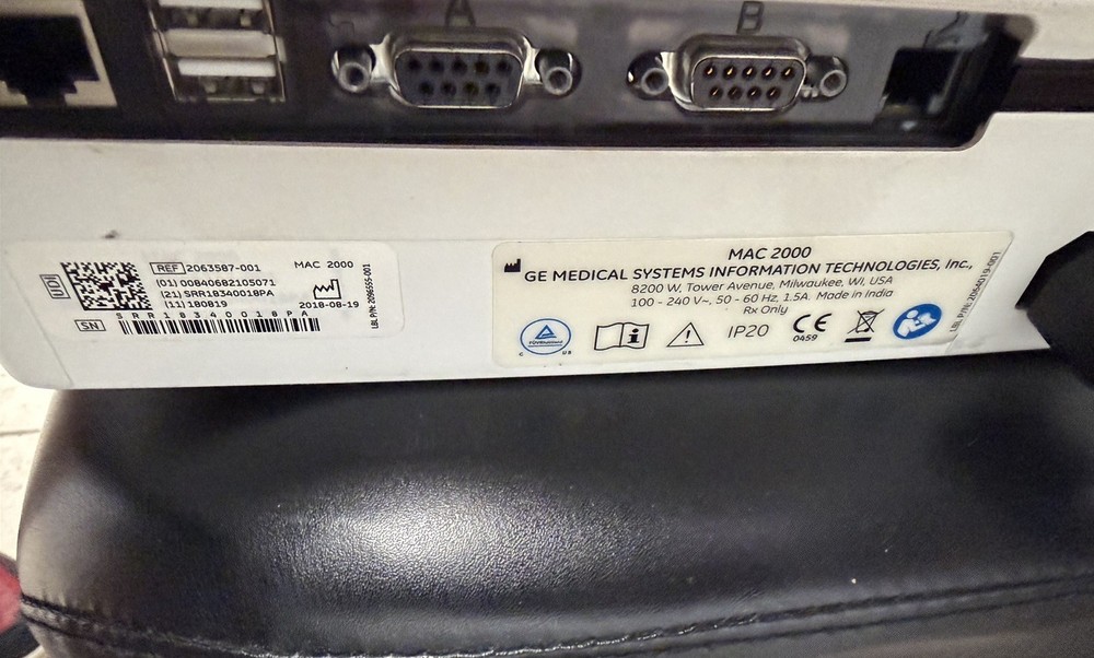 GE MAC 2000 Resting ECG System