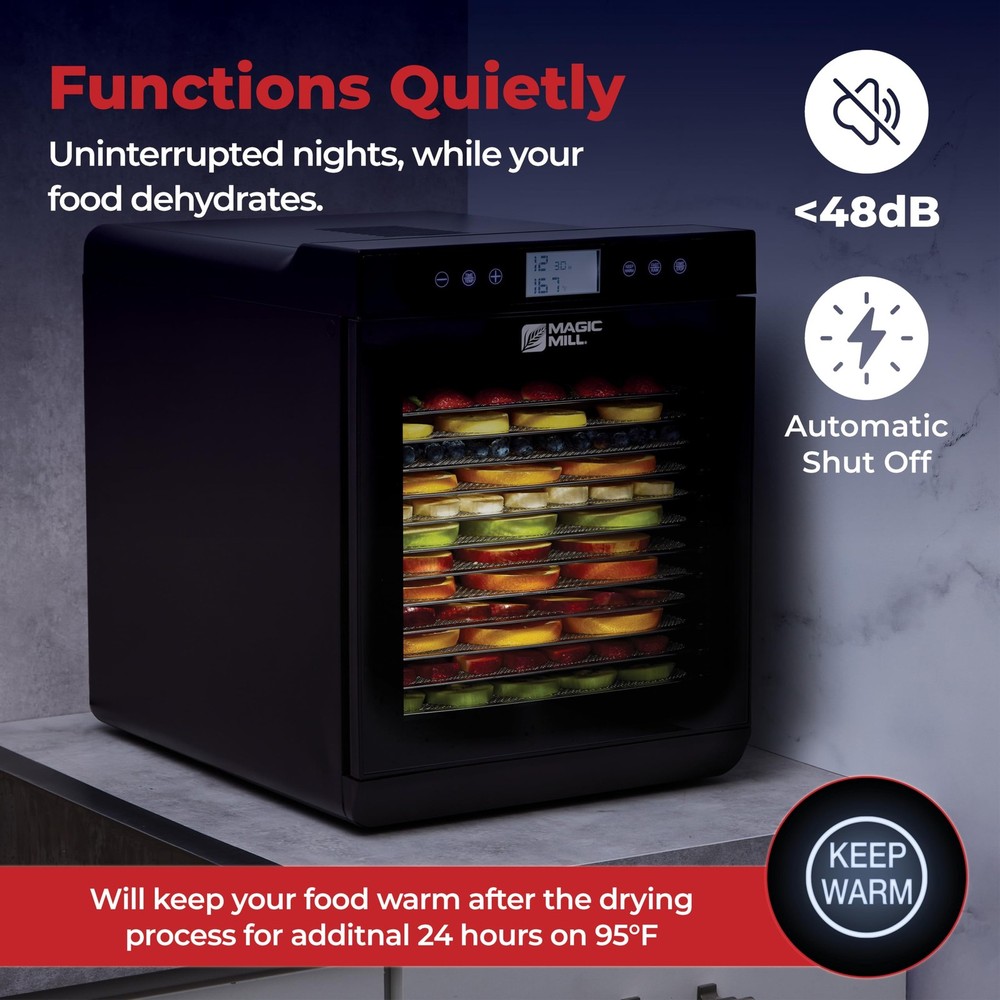 Magic Mill Premium Food Dehydrator Machine