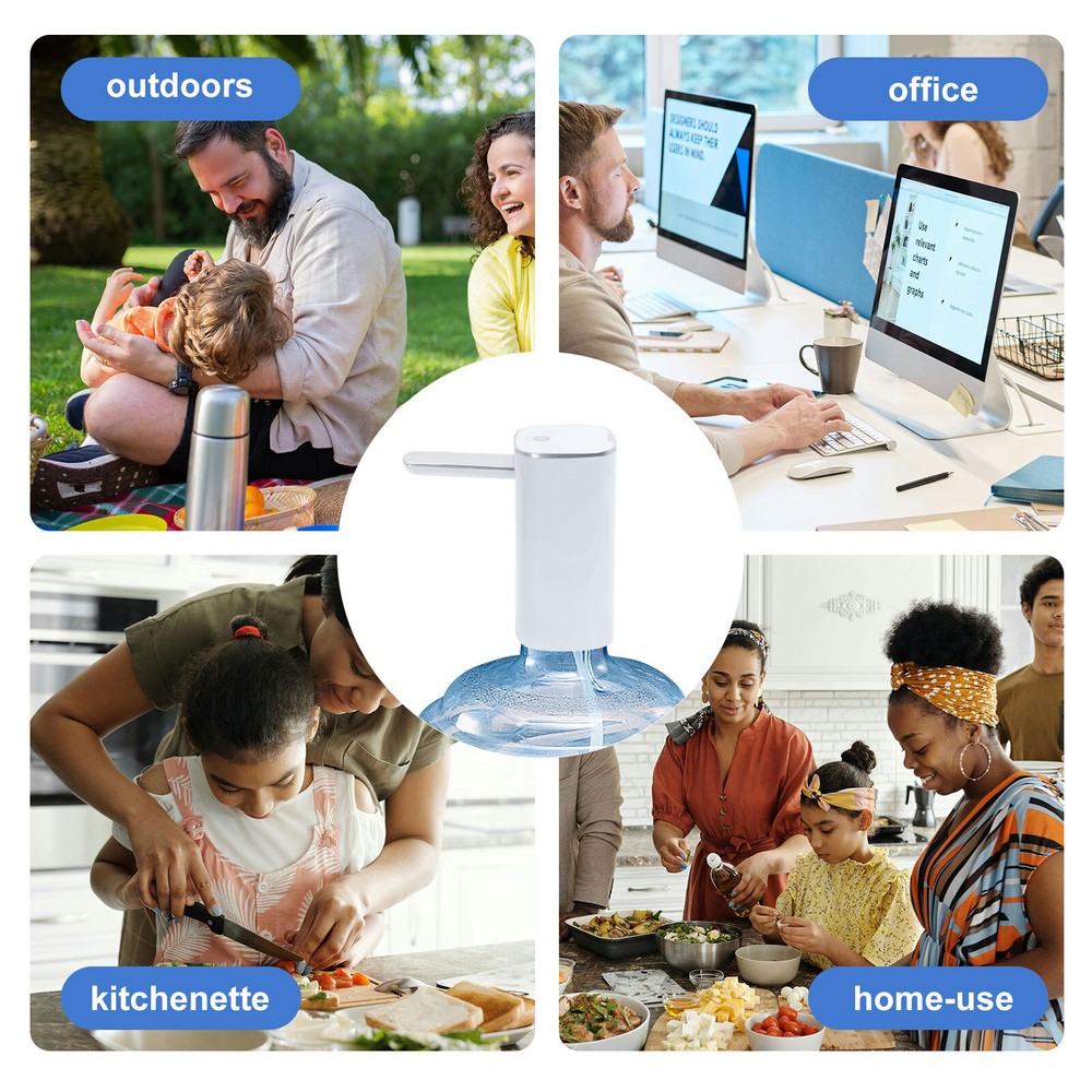 Water Bottle Switch Pump Electric Automatic Universal Jug Dispenser USB