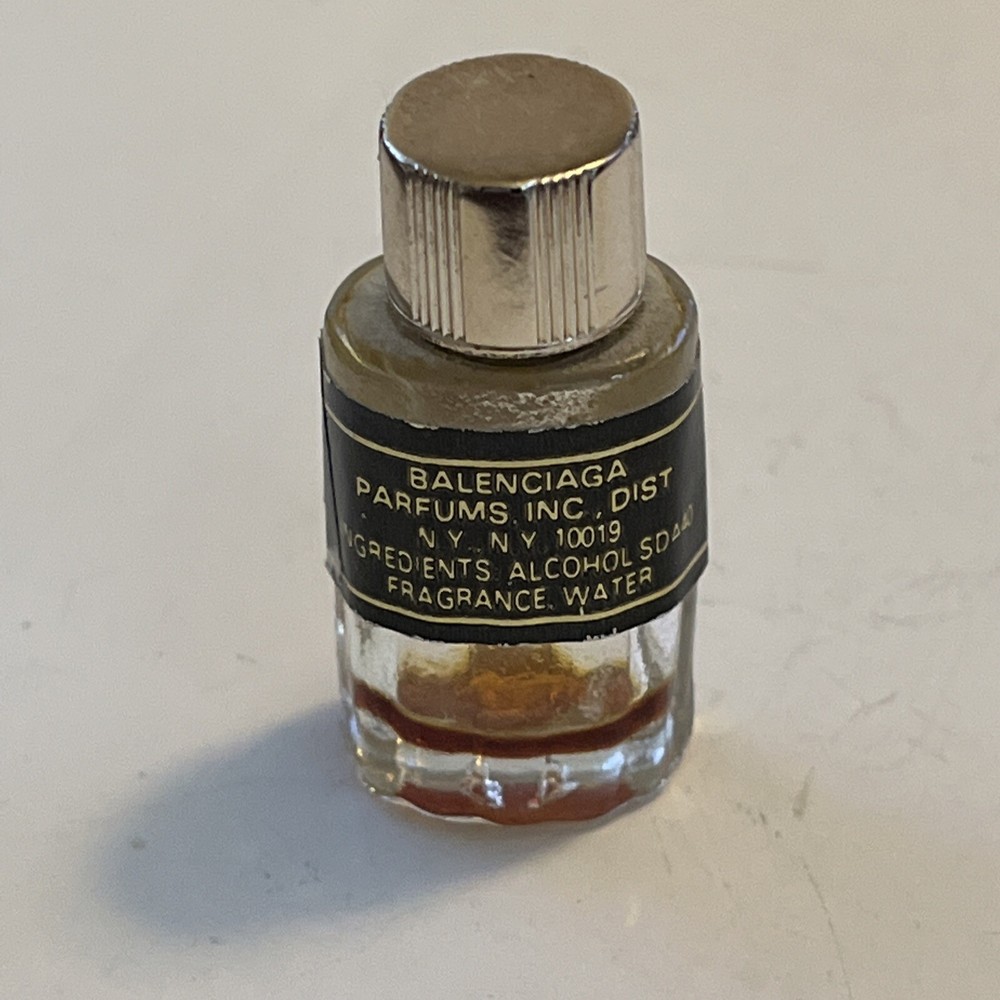 Vintage Le Balenciaga Dix perfume mini bottle